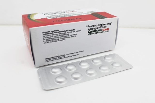 Perindopril Arginine 5mg + Indapamide 1.25mg Tablets