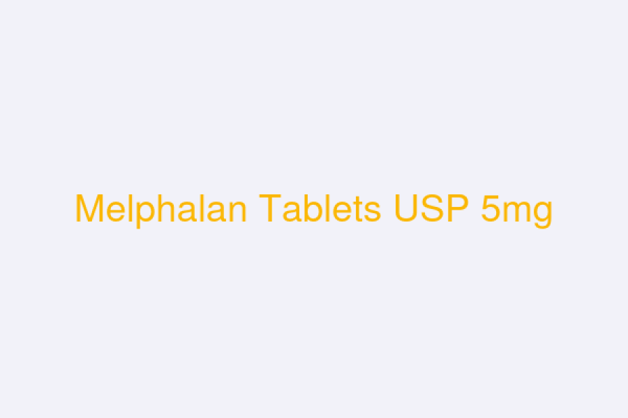 Melphalan Tablets USP 5mg