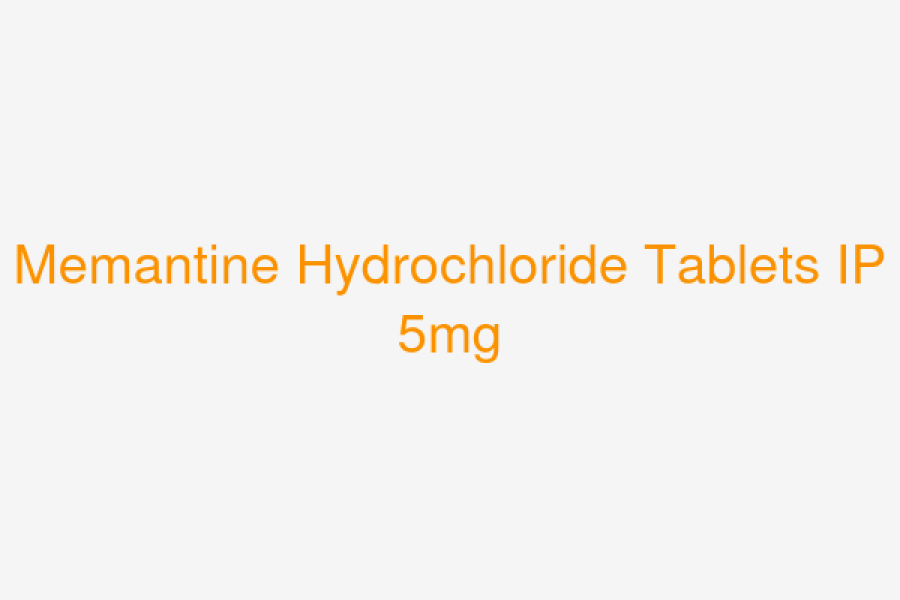 Memantine Hydrochloride Tablets IP 5mg