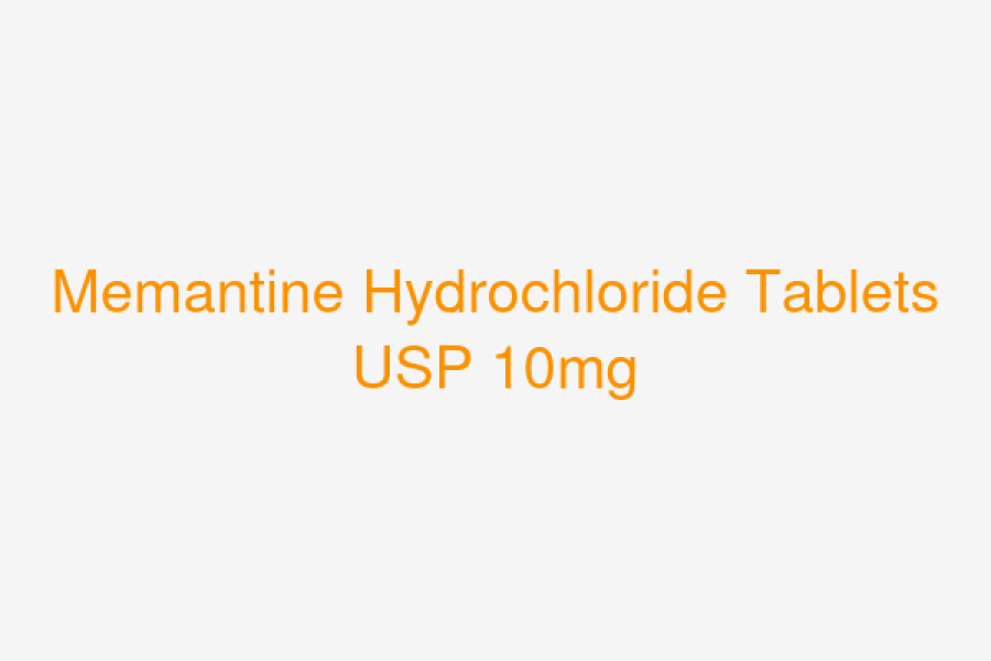 Memantine Hydrochloride Tablets USP 10mg
