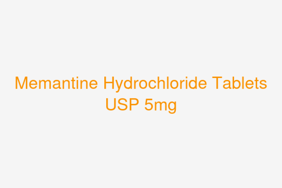 Memantine Hydrochloride Tablets USP 5mg