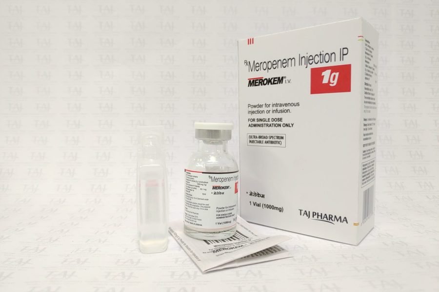 Meropenem Injection IP 1g (MEROKEM)