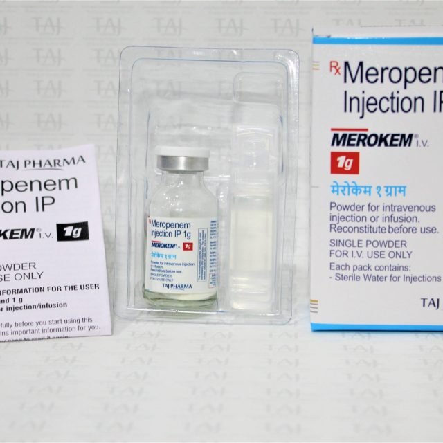 Meropenem Injection IP 1gm (MEROKEM)