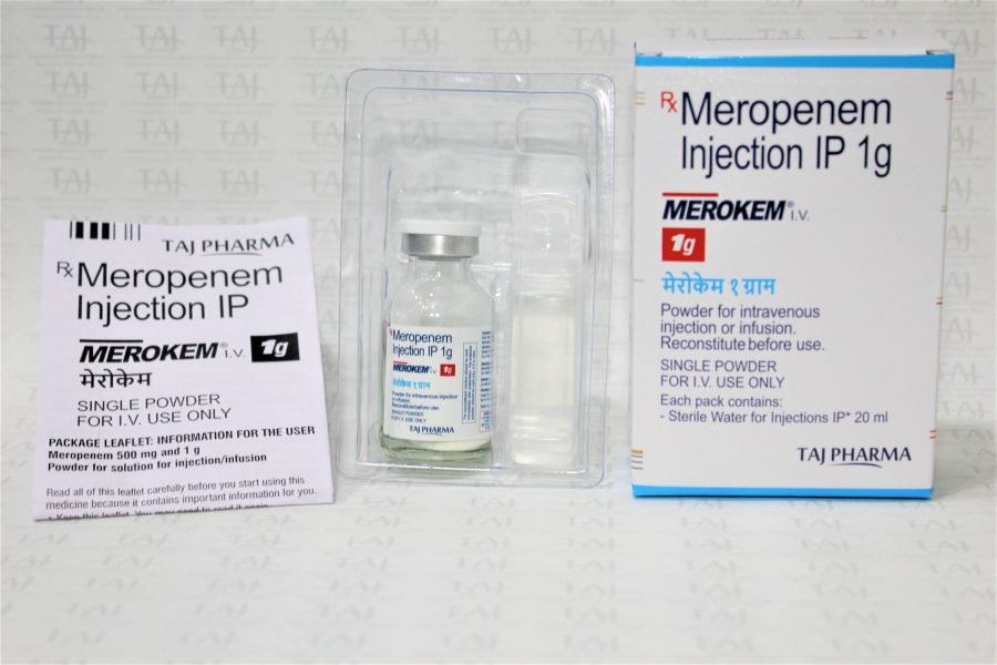 Meropenem Injection IP 1gm (MEROKEM)