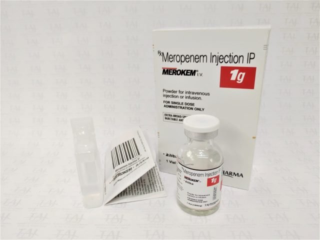 Meropenem 1g Powder for Solution for Infusion