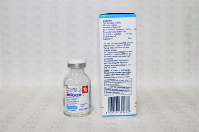 Meropenem for Injection USP 1gm 