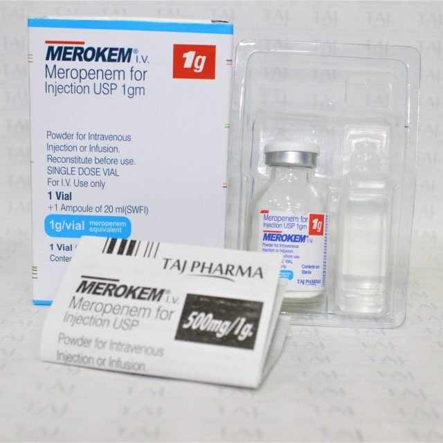 Meropenem for Injection USP 1gm (MEROKEM)