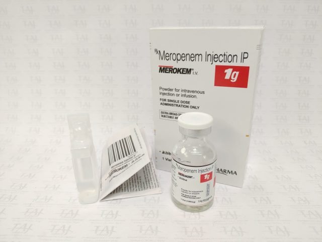 Meropenem 1g Powder for Solution for Infusion