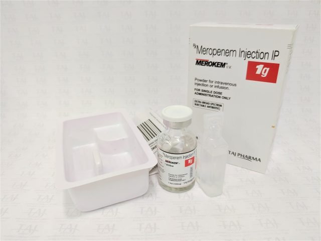 Meropenem 1g Powder for Solution for Infusion