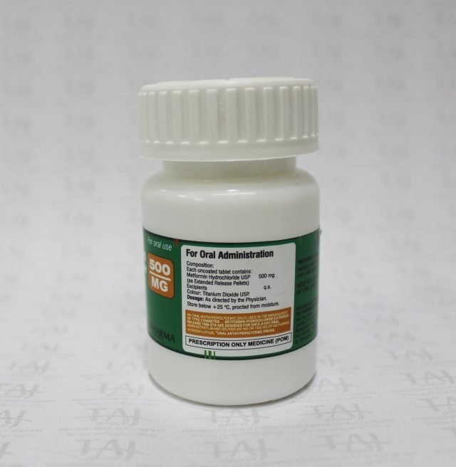 Metformin hydrochloride ER Tablets USP 500mg