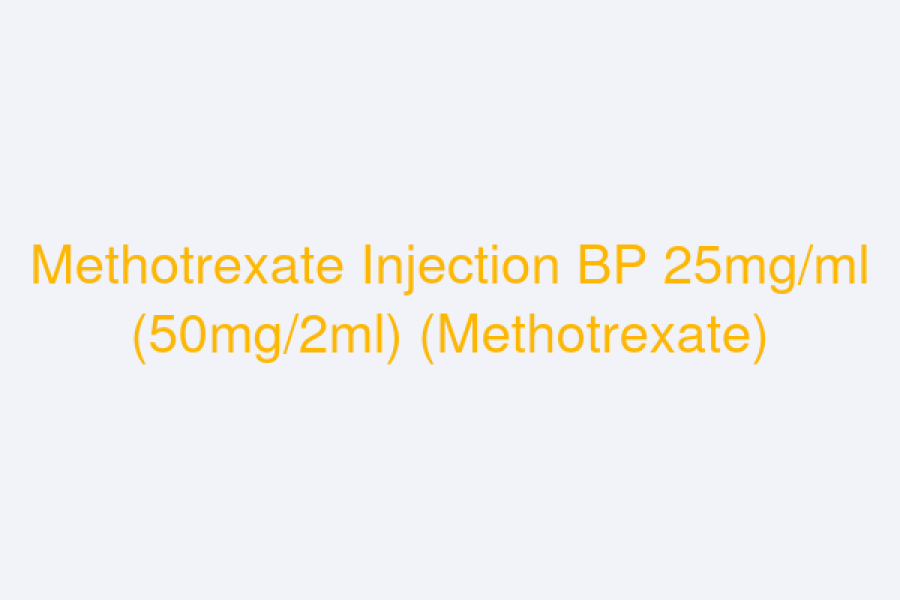 Methotrexate Injection BP 25mg/ml (50mg/2ml) (Methotrexate)