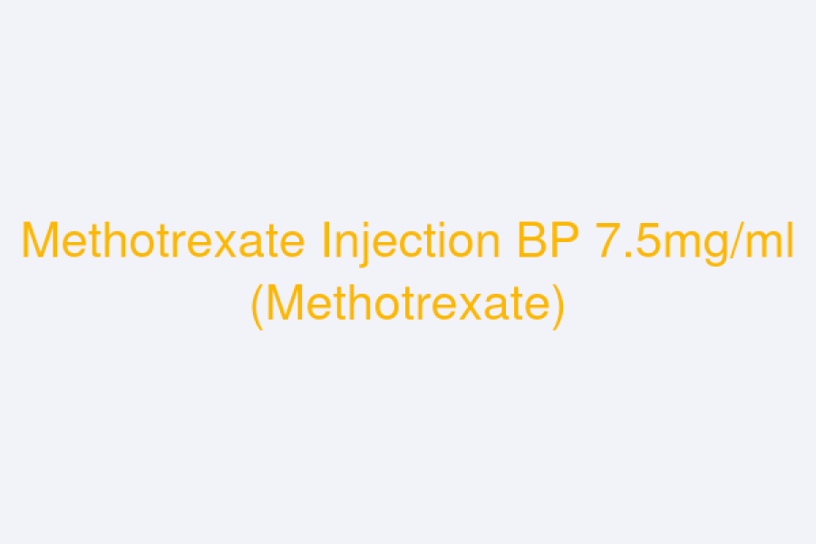 Methotrexate Injection BP 7.5mg/ml (Methotrexate)