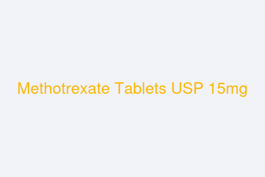 Methotrexate Tablets USP 15mg
