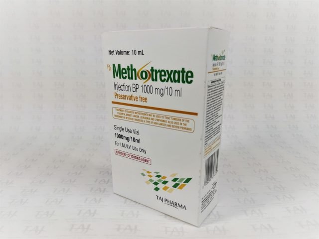  Methotrexate BP Injection 1000mg/10ml Taj Pharmaceuticals Mumbai