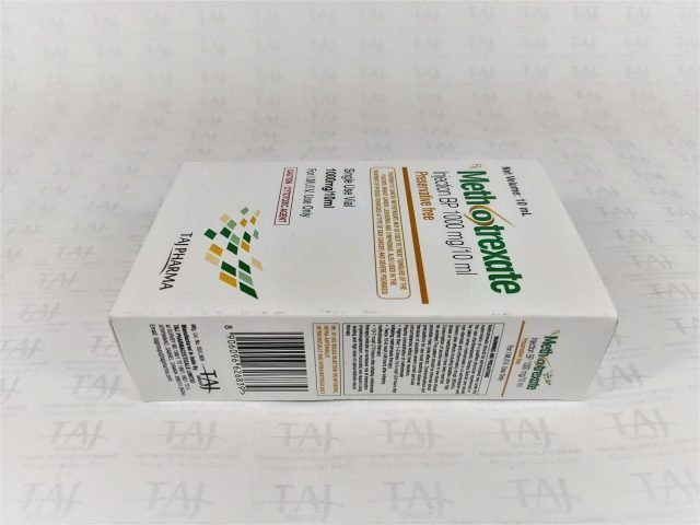  Methotrexate BP Injection 1000mg/10ml Taj Pharmaceuticals Mumbai India