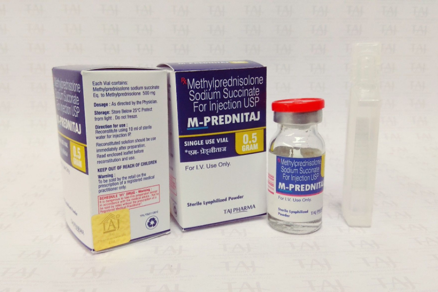 Methylprednisolone Sodium Succinate for Injection USP 500mg