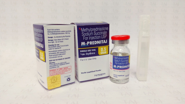 Methylprednisolone Sodium Succinate for Injection USP 500mg