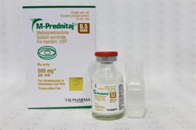 Methylprednisolone Sodium Succinate for Injection USP 500mg