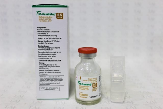 Methylprednisolone Sodium Succinate for Injection USP 500mg