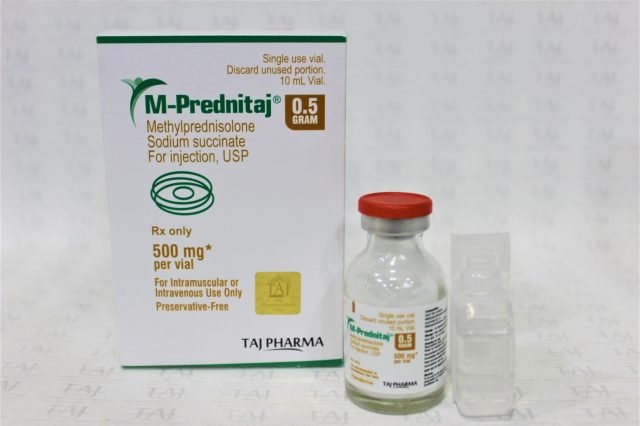 Methylprednisolone Sodium Succinate for Injection USP 500mg