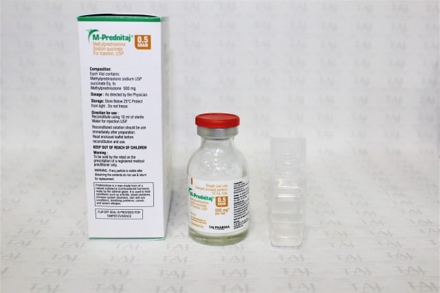 Methylprednisolone Sodium Succinate for Injection USP 500mg