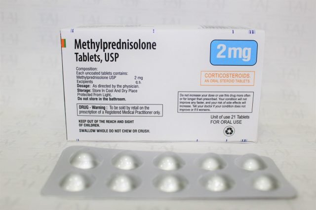 Methylprednisolone Tablets USP 2mg