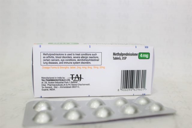 Methylprednisolone Tablets USP 4mg