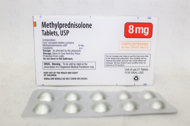 Methylprednisolone Tablets USP 8mg