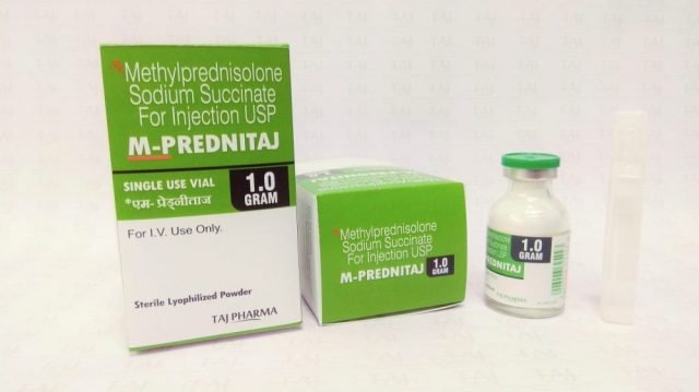 Methylprednisolone Sodium Succinate for Injection USP 1gm 