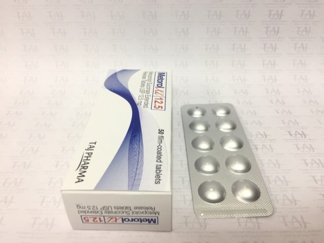 Metoprolol Succinate Extended-Release Tablet USP 12.5mg