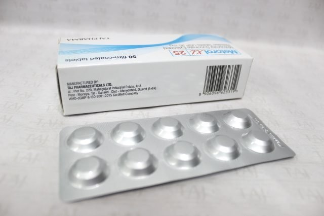 Metoprolol Succinate Extended release tablets USP 25 mg Taj Pharma