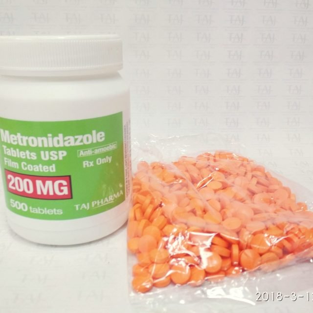 Metronidazole Tablets USP 200mg Taj Pharma