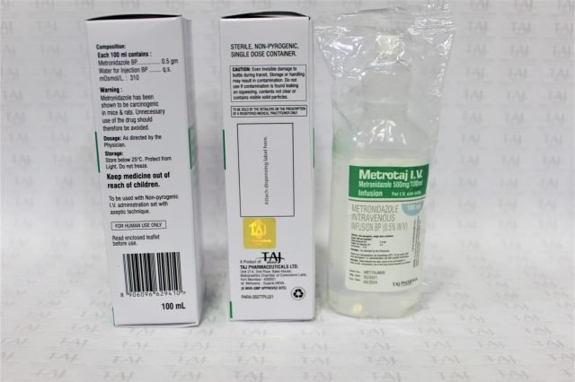 Metronidazole Intravenous Infusion BP 5mg/ml 