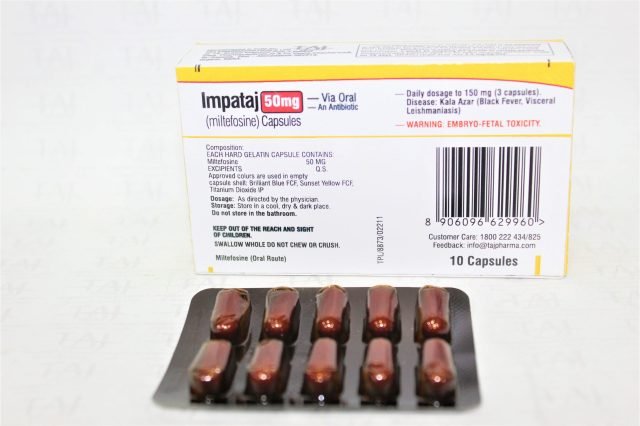 Miltefosine capsules 50mg