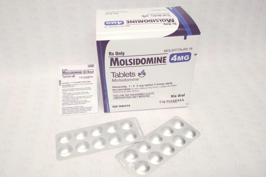 Molsidomine Tablets 4mg Taj Pharma