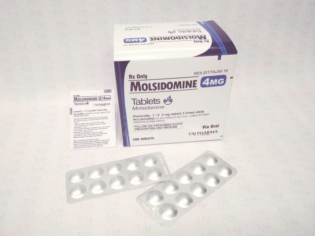Molsidomine Tablets 4mg Taj Pharma