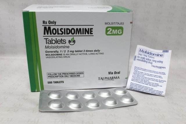 Molsidomine Tablets 2mg Taj Pharma