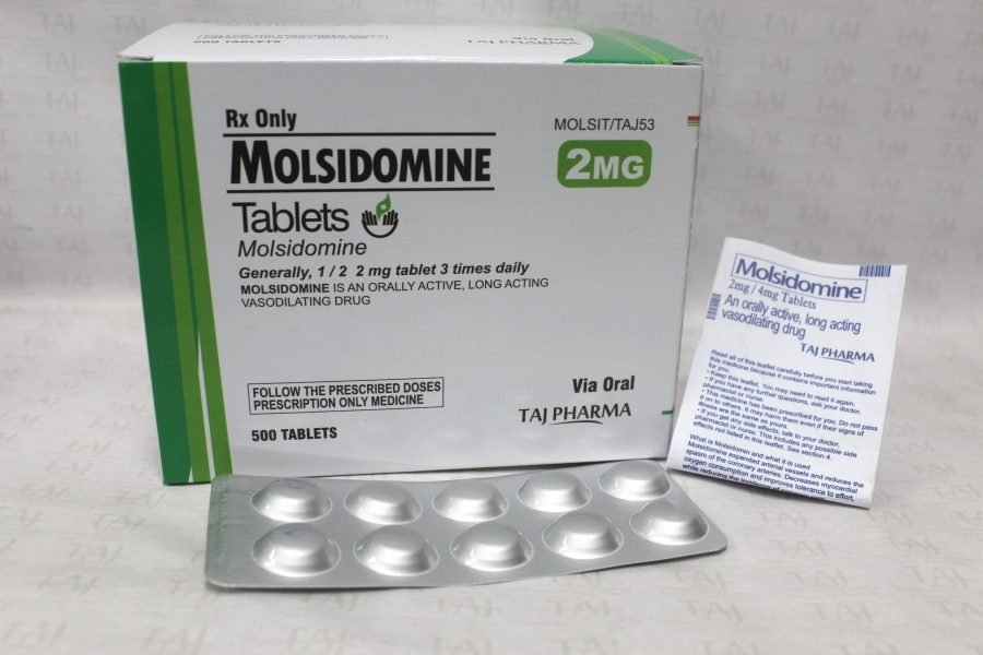 Molsidomine Tablets 2mg Taj Pharma