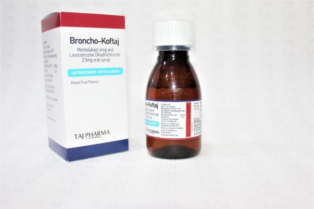 Montelukast 4mg and Levocetirizine Dihydrochloride 2.5mg oral syrup