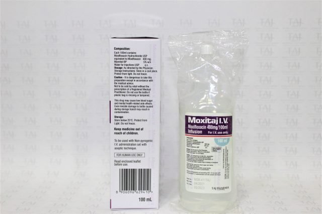 Moxifloxacin Hydrochloride Infusion 400mg/100ml