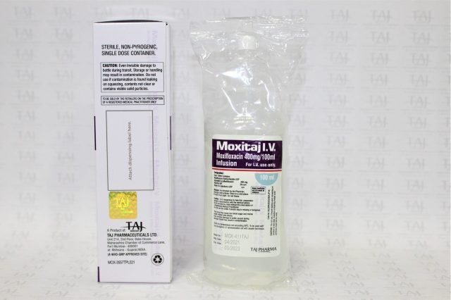 Moxifloxacin Hydrochloride Infusion 400mg/100ml