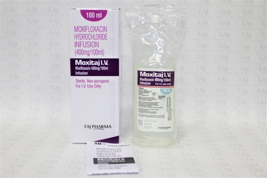Moxifloxacin Hydrochloride Infusion 400mg/100ml (Moxitaj)