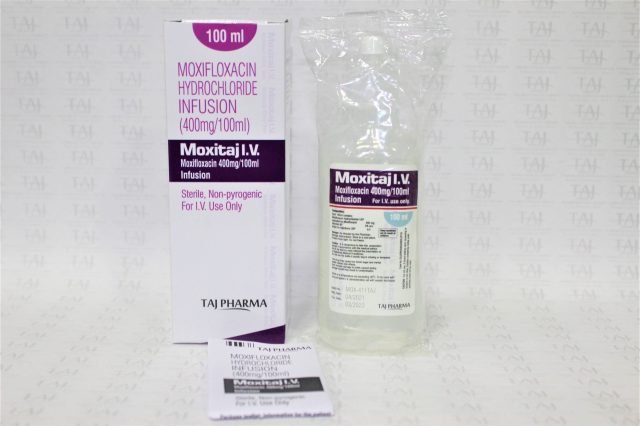 Moxifloxacin Hydrochloride Infusion 400mg/100ml (Moxitaj)
