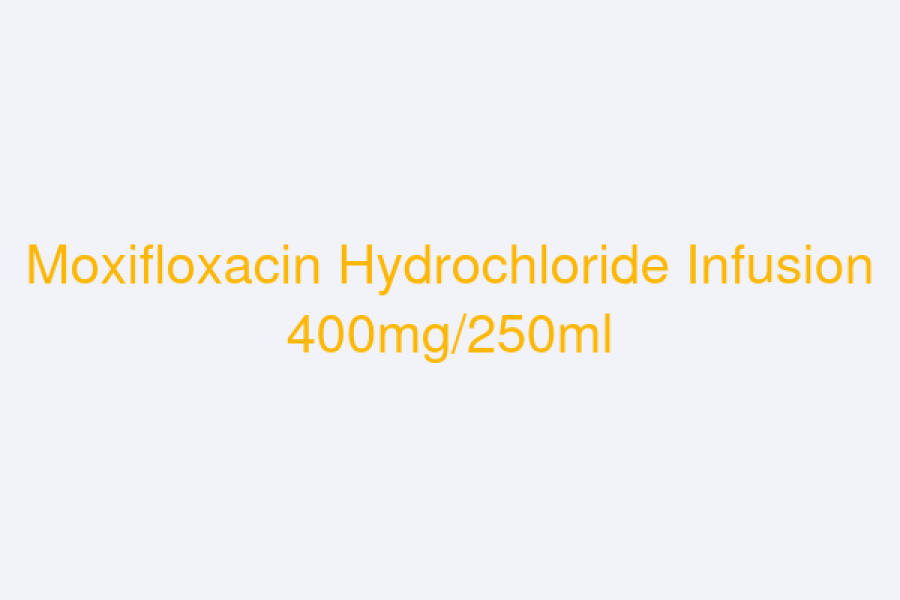 Moxifloxacin Hydrochloride Infusion 400mg/250ml (Moxitaj)