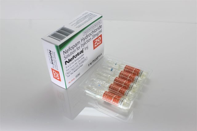 Nefopam Hydrochloride 20 mg/ml Injection
