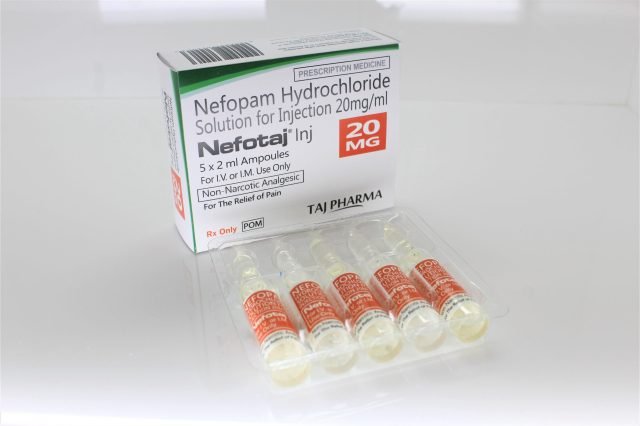 Nefopam Hydrochloride 20 mg/ml Injection