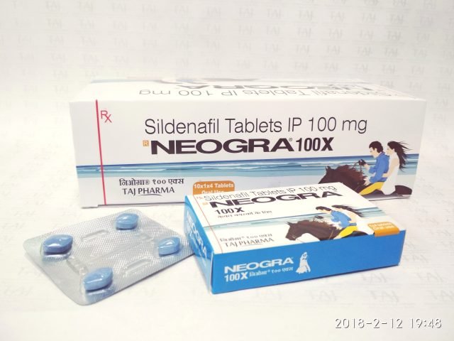 Neogra Tablets 100X (Sildenafil Citrate)  
