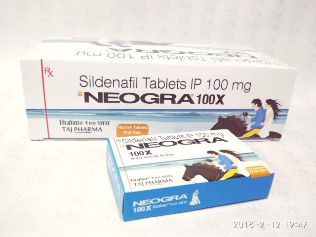 Sildenafil Tablets IP 100mg (NEOGRA)