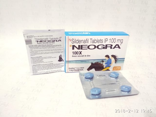Neogra Tablets 100X (Sildenafil Citrate)  