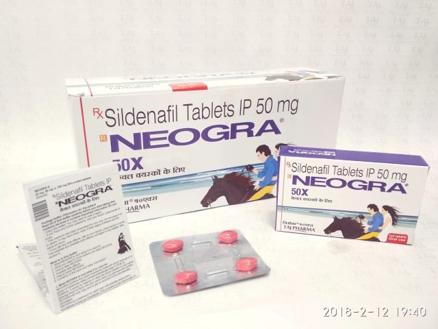 Sildenafil Tablets IP 50mg (NEOGRA)